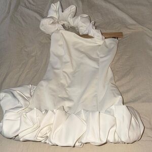 Fashion Nova White Mini Dress